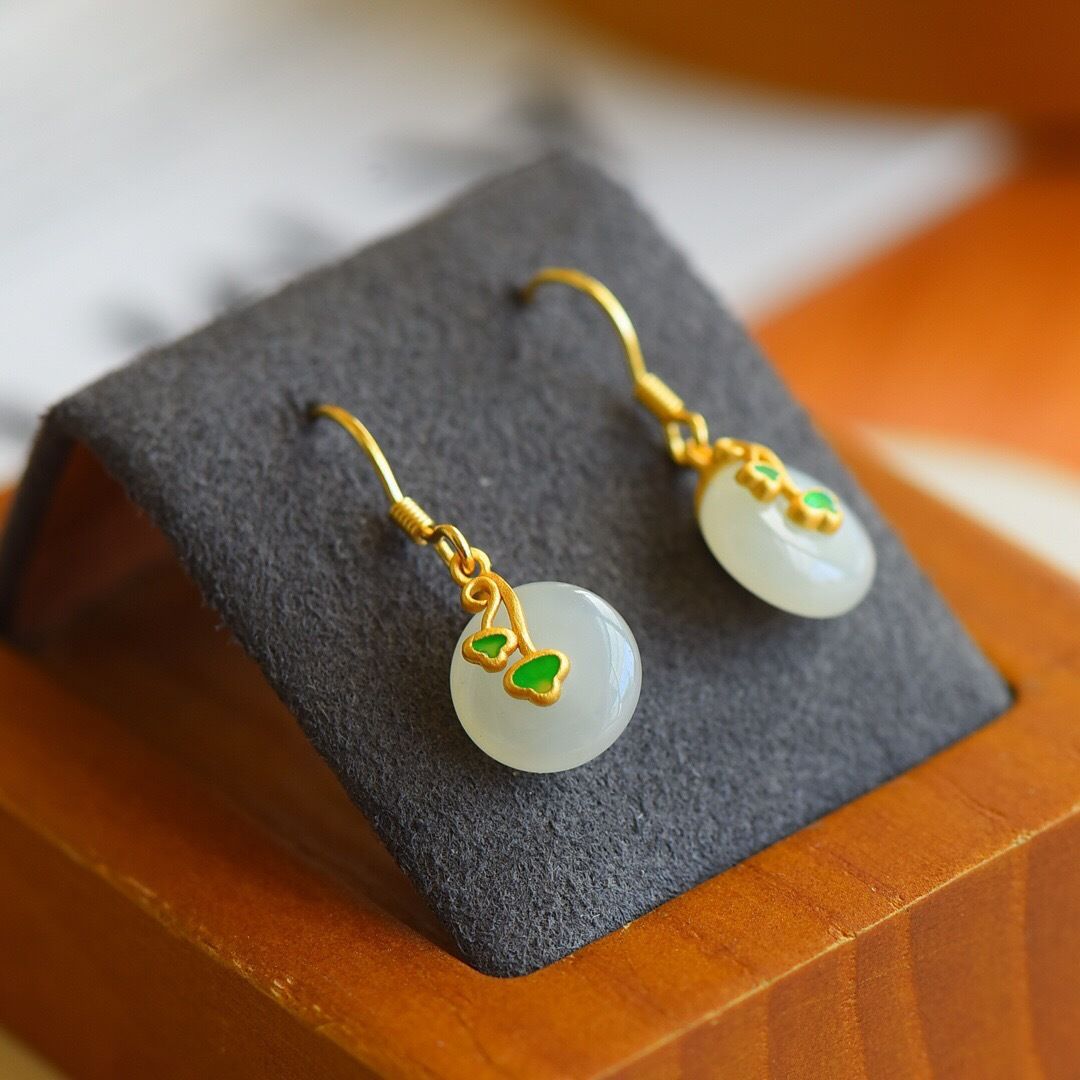 Argento Orecchino vintage fatto a mano