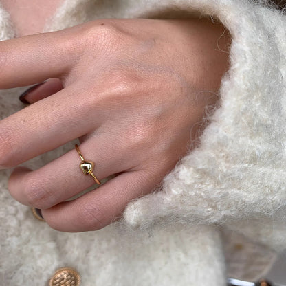 Anello artigianale delicato