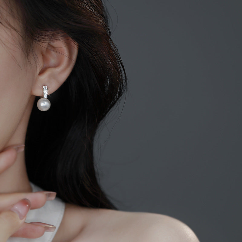 Perla Orecchino stupendo per uso quotidiano