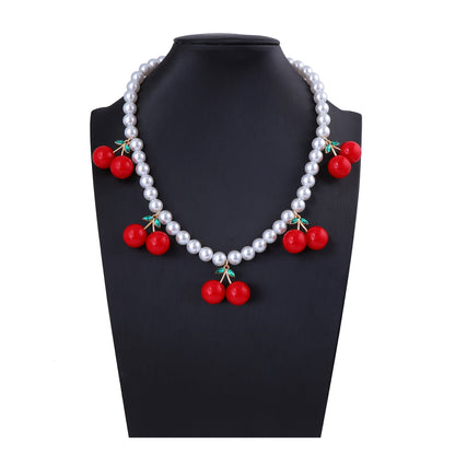 Perla Collana vintage fatto a mano