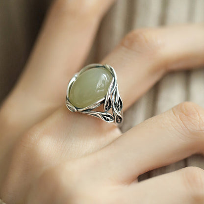 Argento Anello artigianale delicato