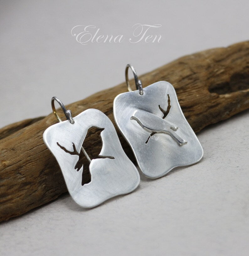 Orecchino vintage fatto a mano