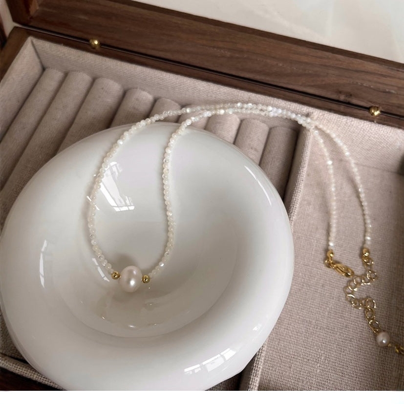 Perla Collana vintage fatto a mano