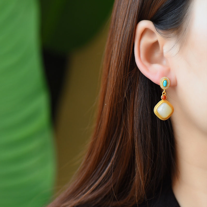 Argento Orecchino classico dal fascino senza tempo