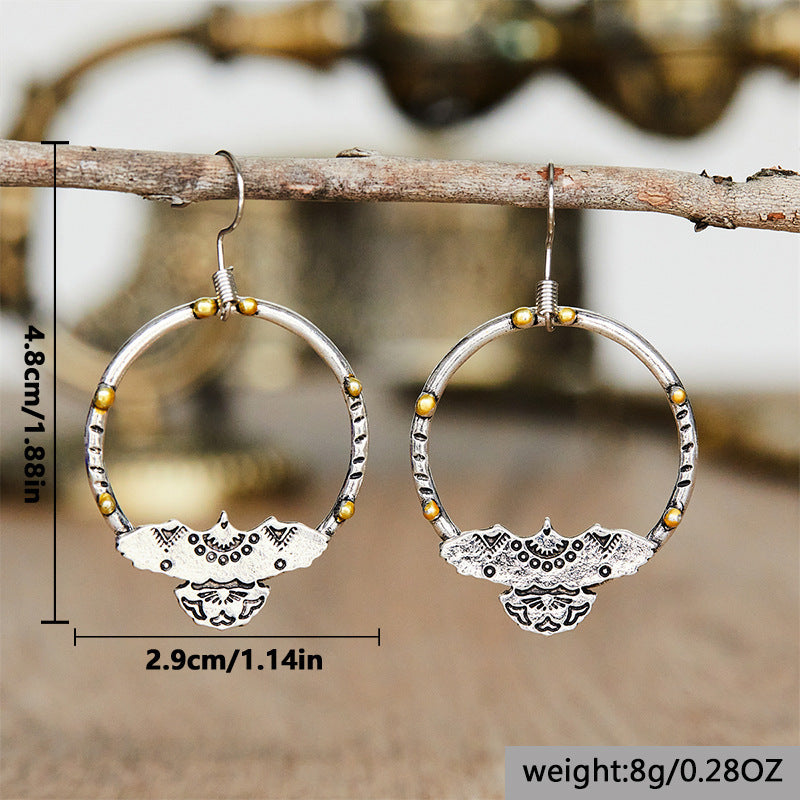 Orecchino vintage fatto a mano