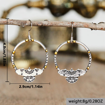 Orecchino vintage fatto a mano