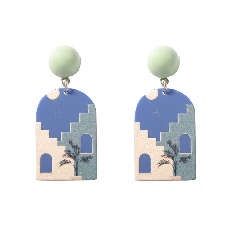 Orecchino vintage fatto a mano