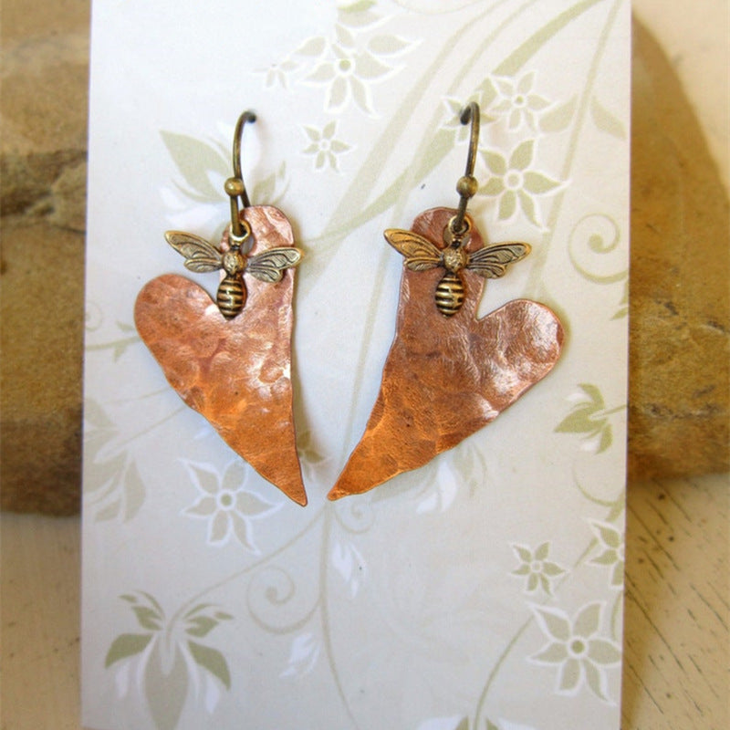 Orecchino vintage fatto a mano