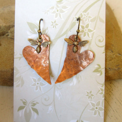 Orecchino vintage fatto a mano