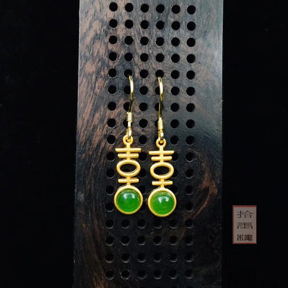 Argento Orecchino artigianale delicato