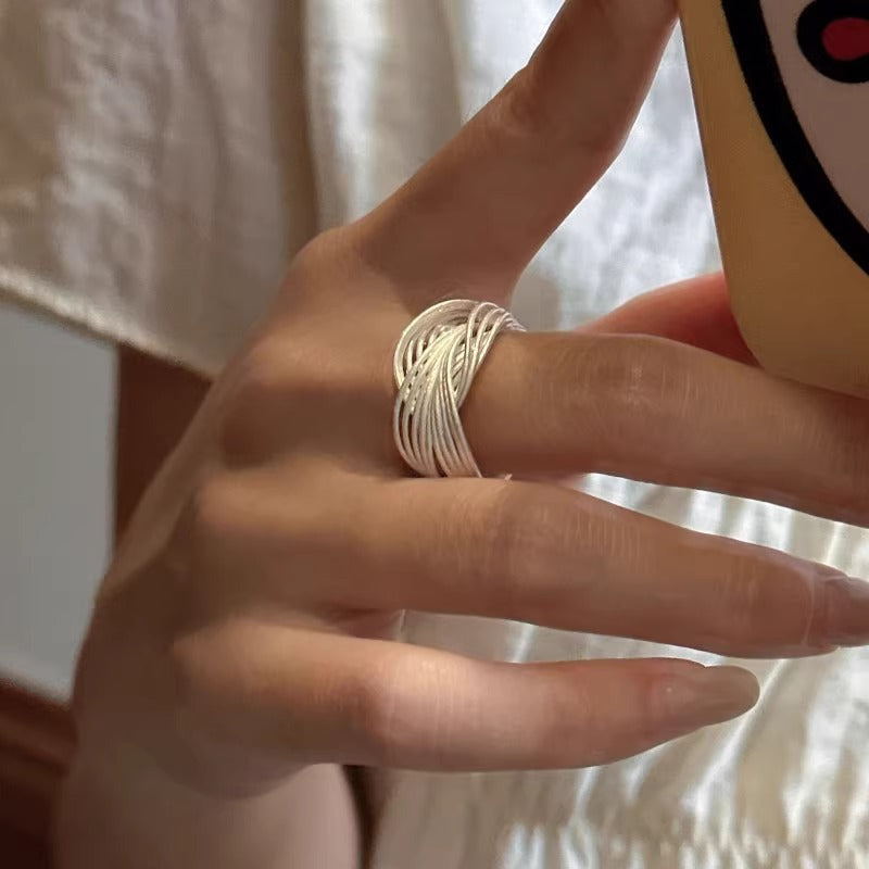 Argento Anello affascinante per ogni occasione