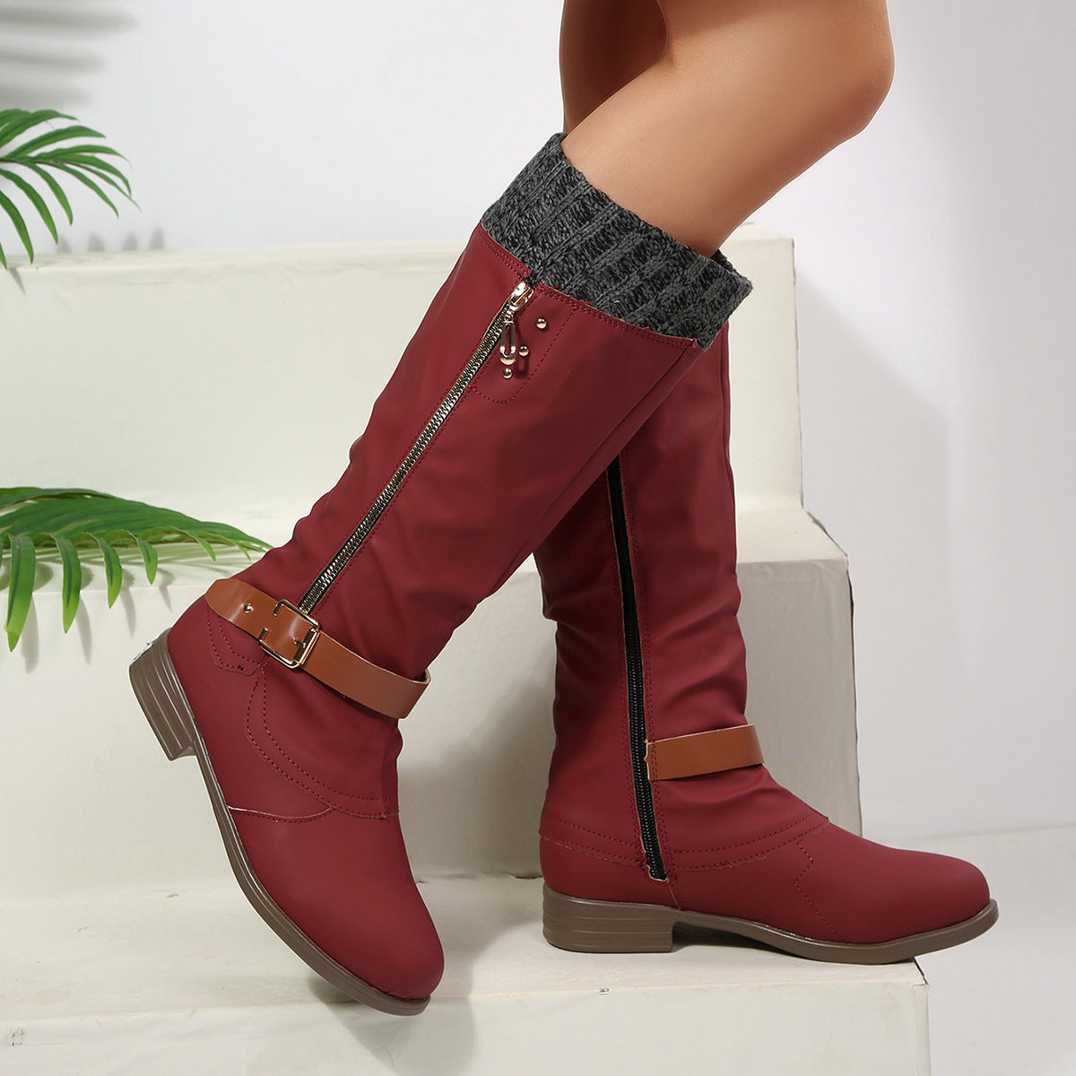 Stivali Ortopediche Aggraziate dal Look Moderno