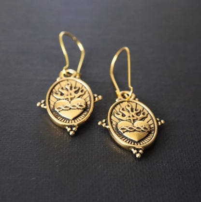 Orecchino vintage fatto a mano