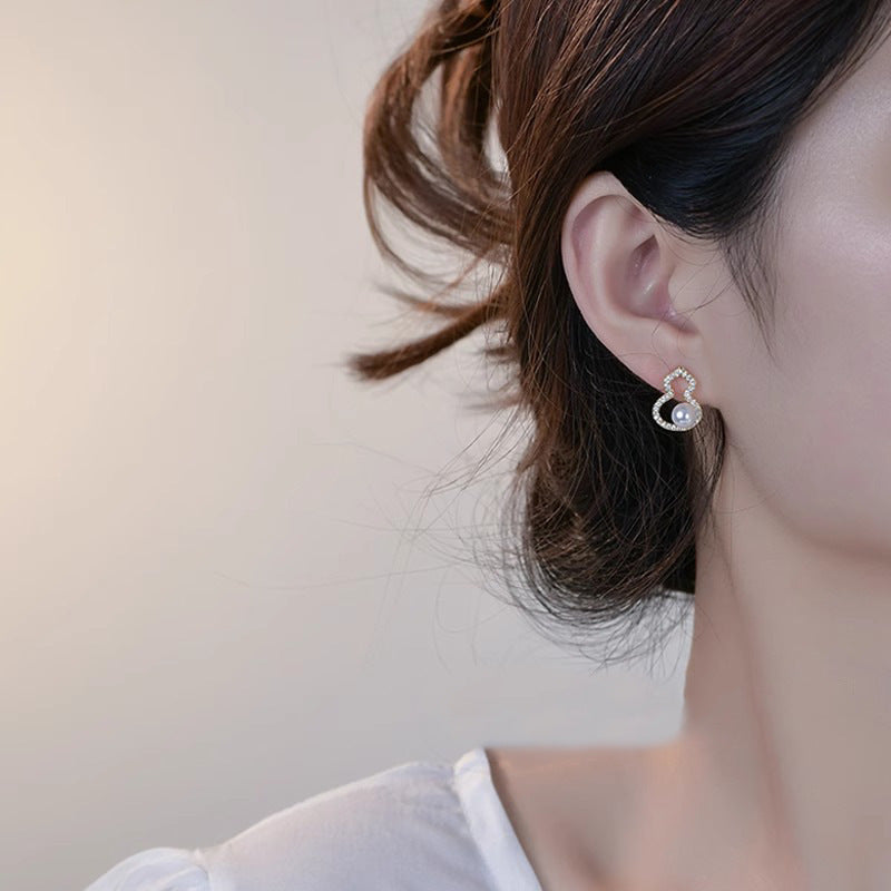 Perla Orecchino stupendo per uso quotidiano