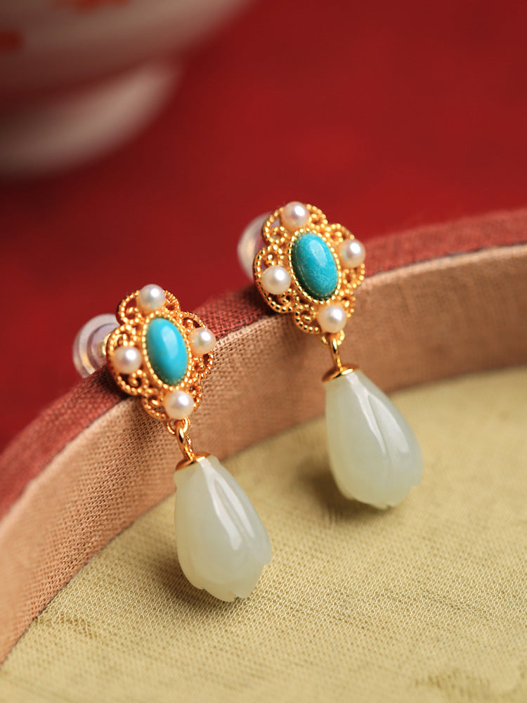 Argento Orecchino romantico per momenti speciali