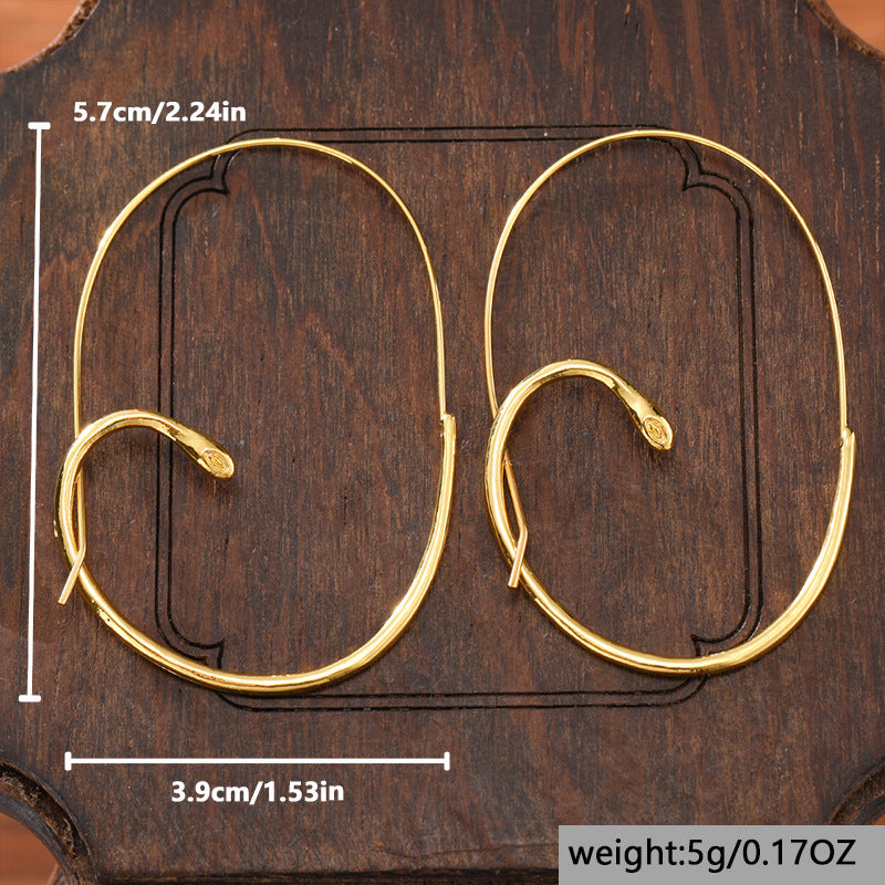 Orecchino vintage fatto a mano