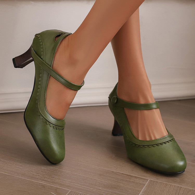 Tacchi Ortopediche Ispirate al Vintage