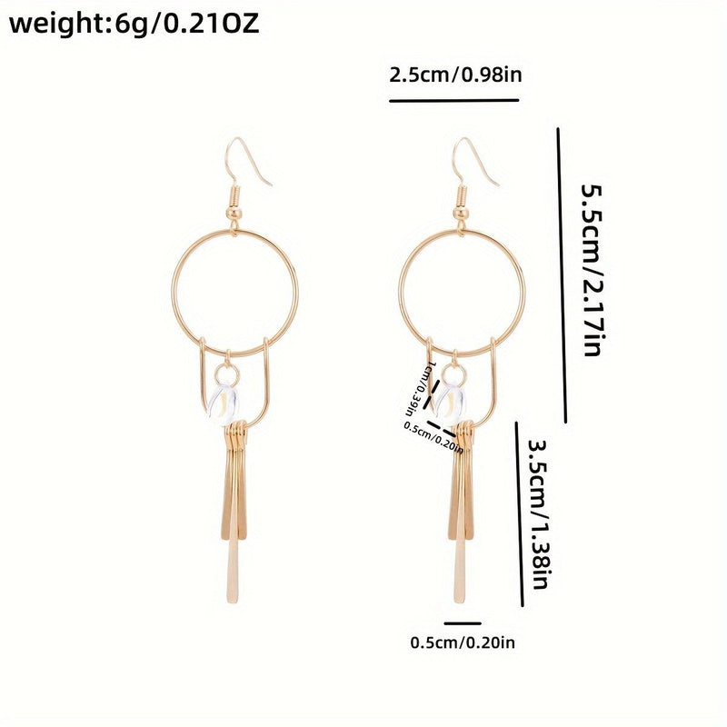 Orecchino artigianale delicato