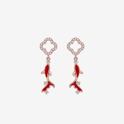 Orecchino artigianale delicato