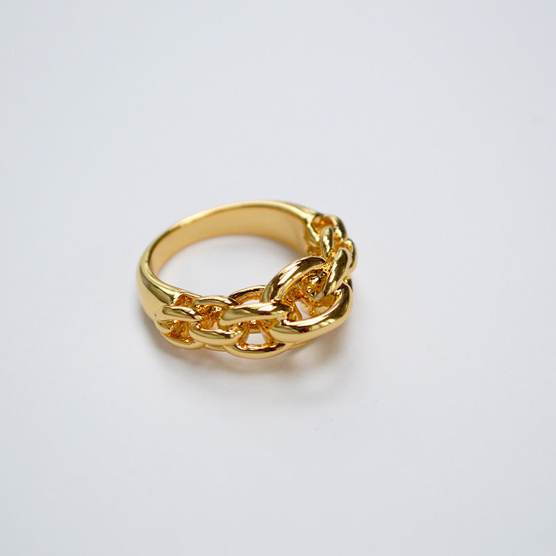 Oro Anello affascinante per ogni occasione