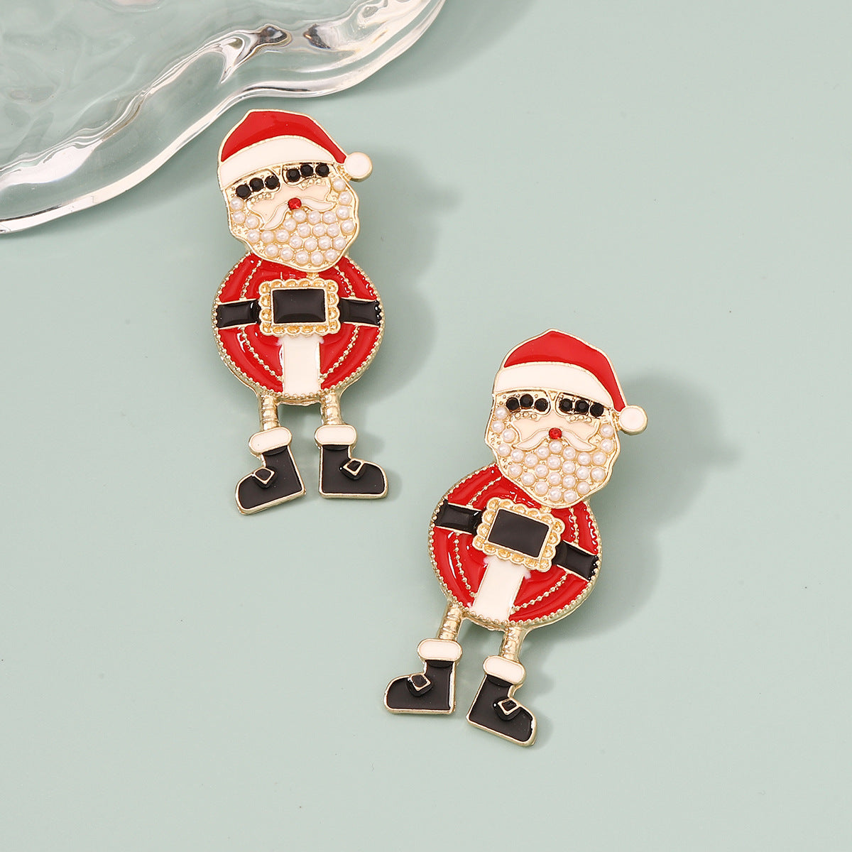 Perla Orecchino vintage fatto a mano