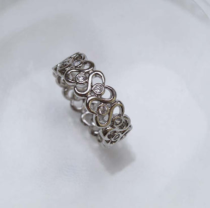 Oro Anello affascinante per ogni occasione