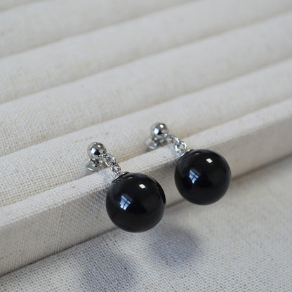 Argento Orecchino bellissimo con stile unico