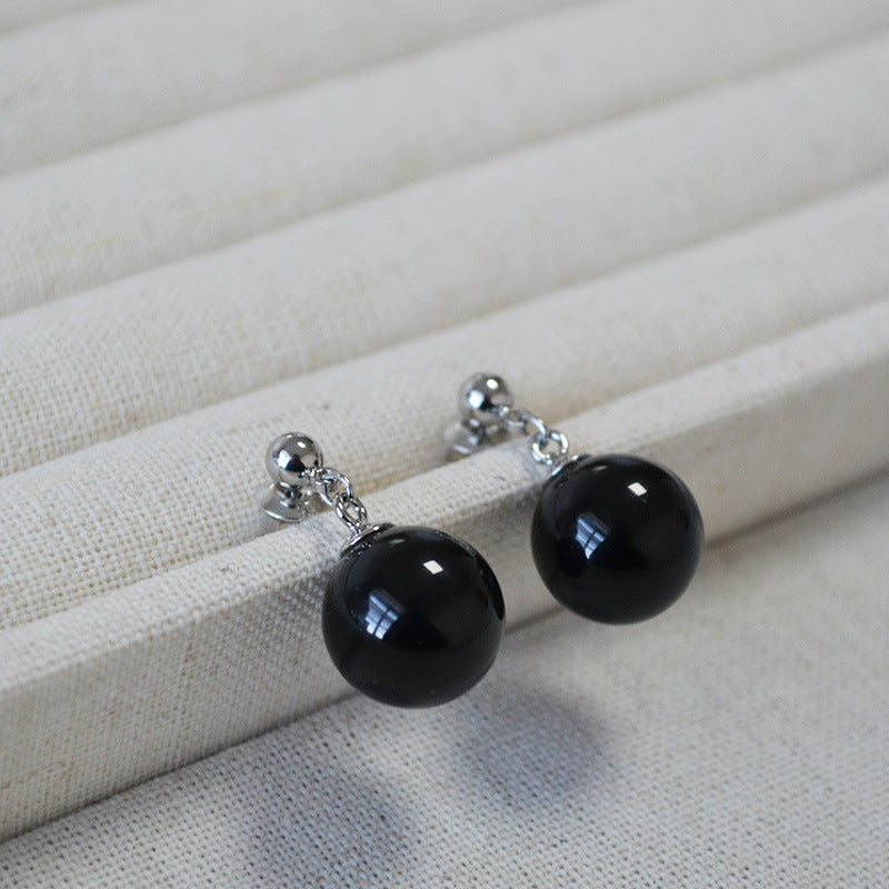 Argento Orecchino bellissimo con stile unico