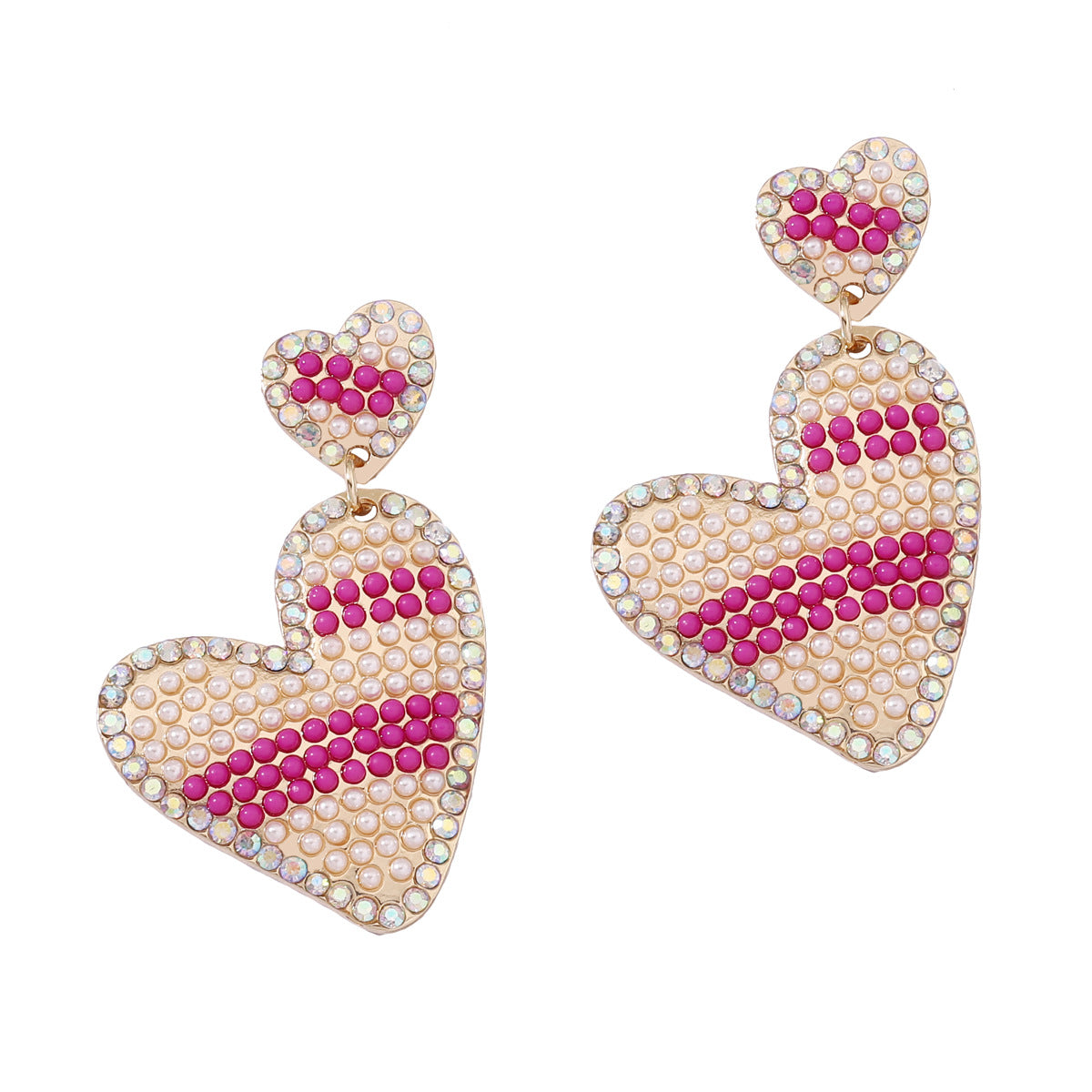 Perla Orecchino vintage fatto a mano