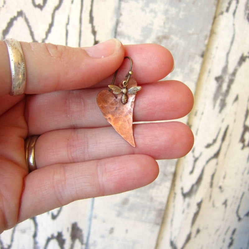 Orecchino vintage fatto a mano