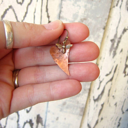 Orecchino vintage fatto a mano