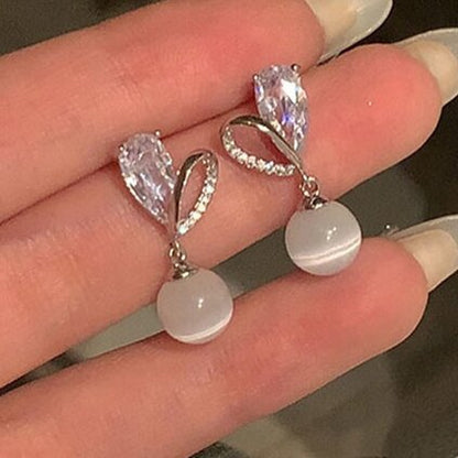 Orecchino romantico per momenti speciali