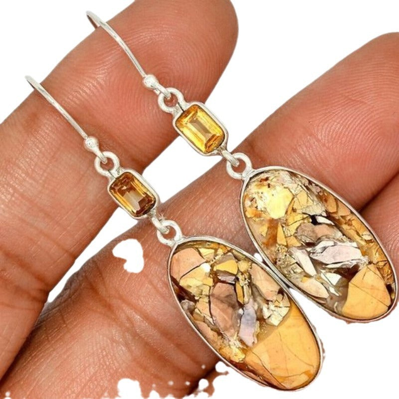 Orecchino vintage fatto a mano