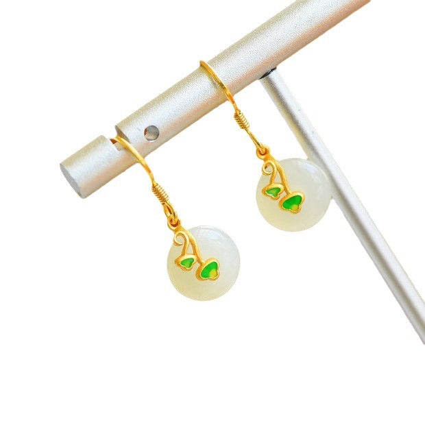 Argento Orecchino vintage fatto a mano