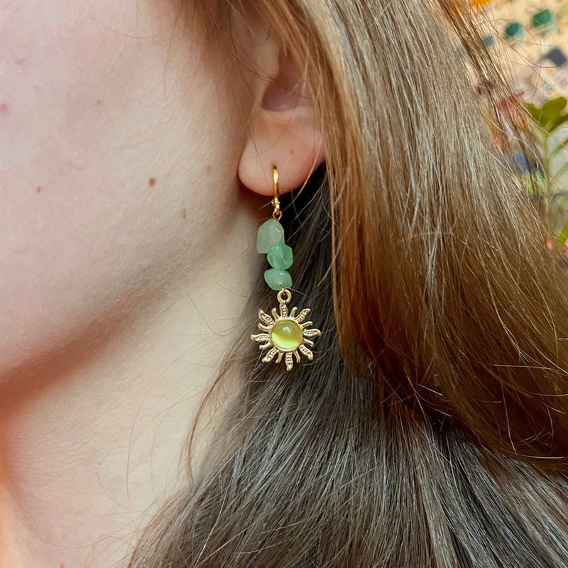 Orecchino vintage fatto a mano