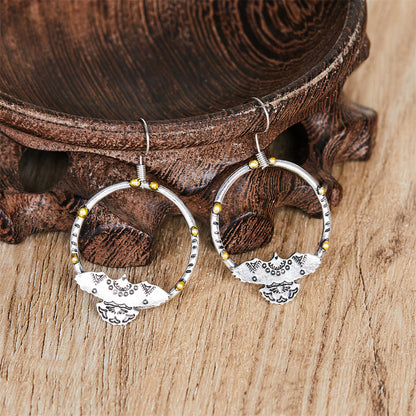 Orecchino vintage fatto a mano