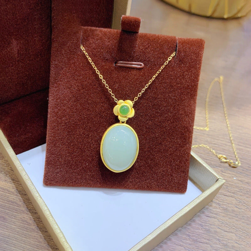 Argento Collana vintage fatto a mano