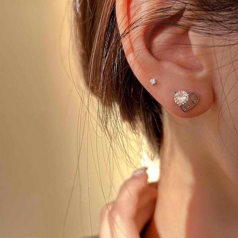 Orecchino romantico per momenti speciali