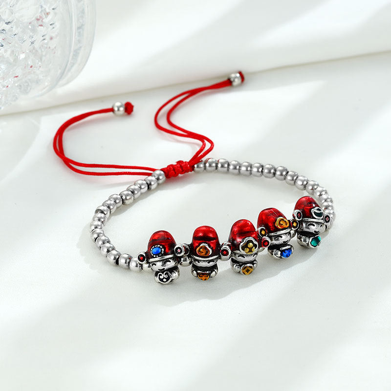 Argento Bracciale bellissimo con stile unico