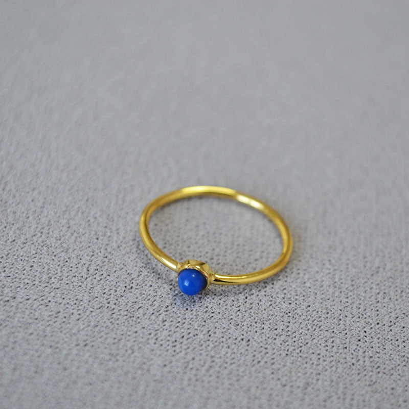 Oro Anello vintage fatto a mano
