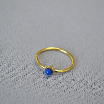 Oro Anello vintage fatto a mano