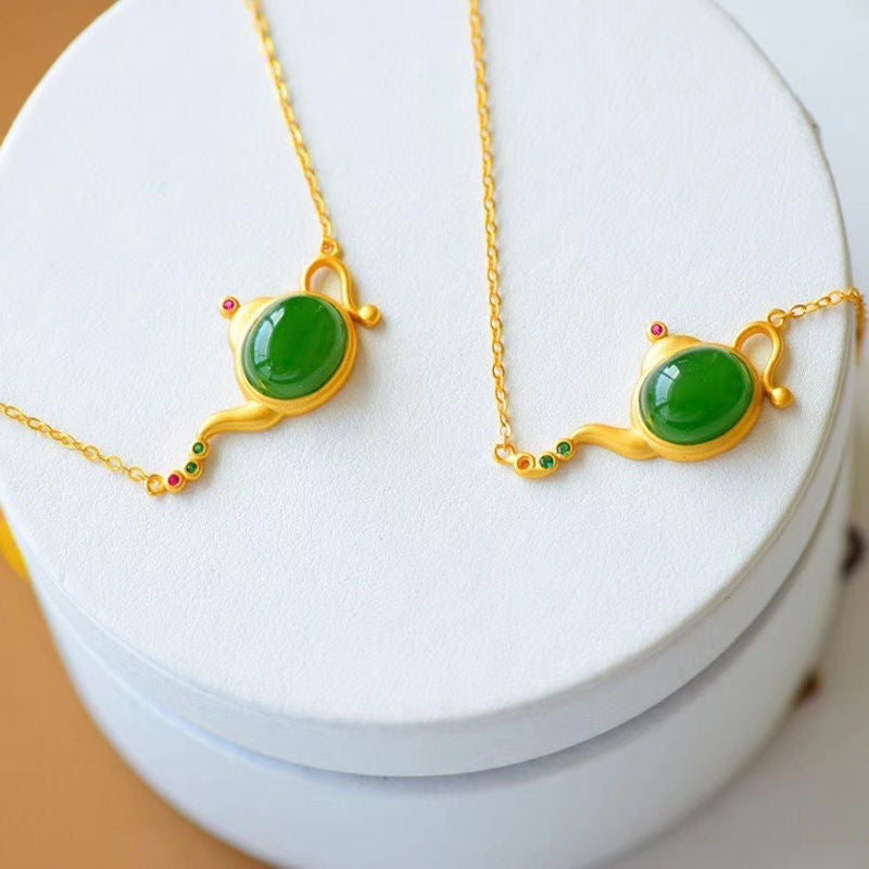 Argento Parure artigianale delicato