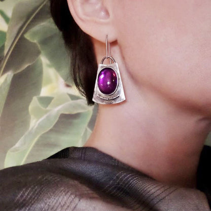 Argento Orecchino stupendo per uso quotidiano