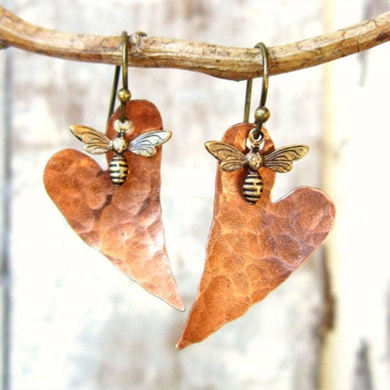 Orecchino vintage fatto a mano