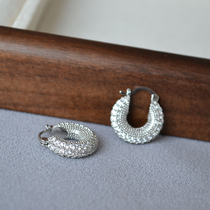 Argento Orecchino affascinante per ogni occasione