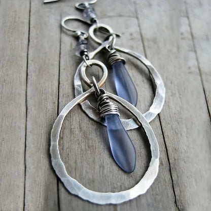 Orecchino vintage fatto a mano