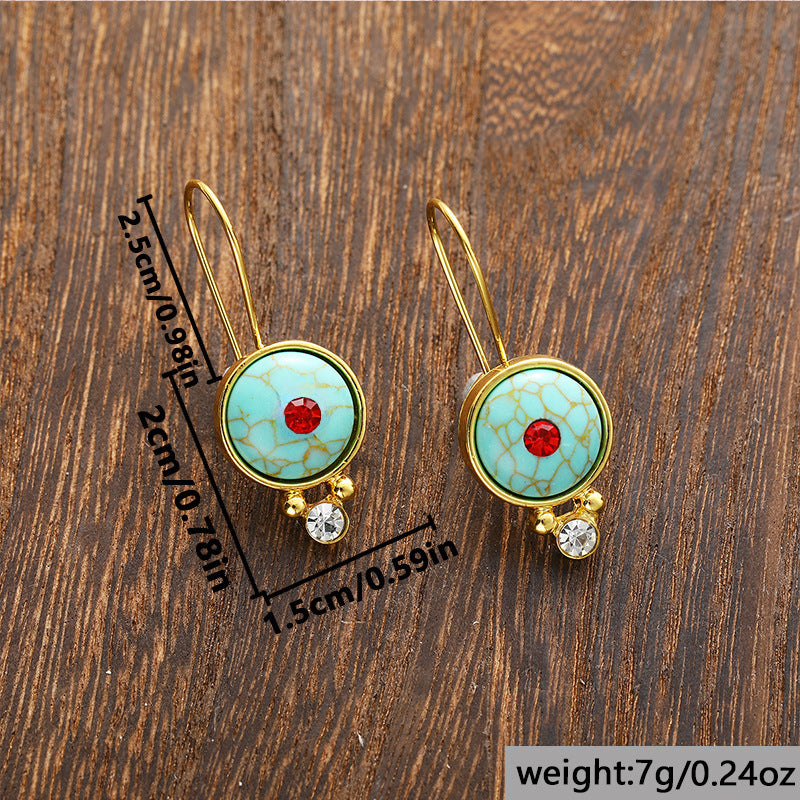 Orecchino artigianale delicato