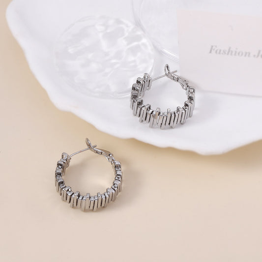 Argento Anello bellissimo con stile unico