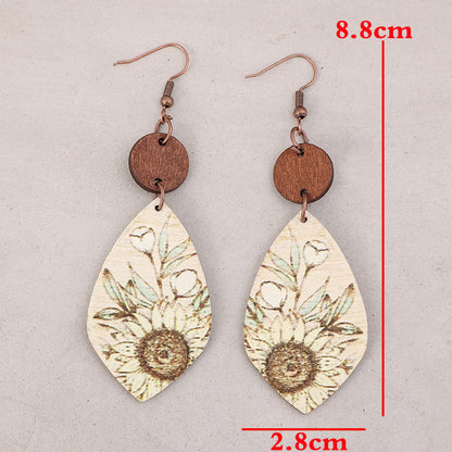 Orecchino artigianale delicato