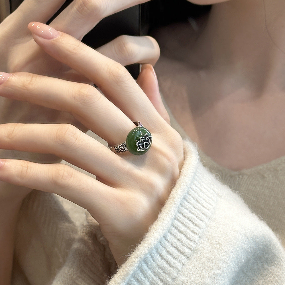 Argento Anello classico dal fascino senza tempo